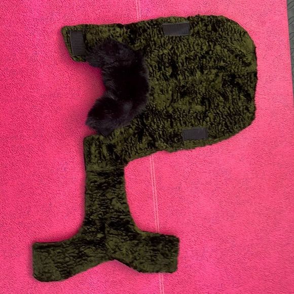 Fancy Custom Made Dog Coat- Small - Picture 7 of 12